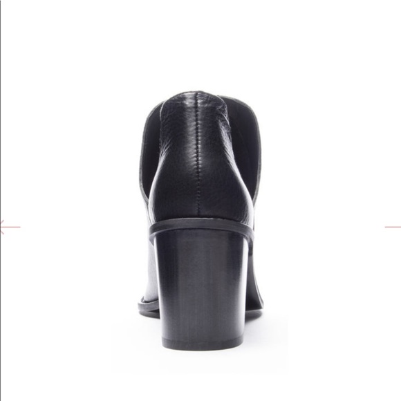 Chinese laundry “Carlita” Leather Peep-Toe Booties - Picture 8 of 8